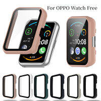 ฝาครอบป้องกันสำหรับ Oppo Watch ฟรีกรณี Smartwatch PC อุปกรณ์เสริม3D ฟิล์มกันรอยหน้าจอสำหรับ Oppo Watch ฟรี Case