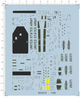 เฮลิคอปเตอร์เหยี่ยวดำ148 Uh-60ชุดประกอบโมเดลรูปลอกอากาศ