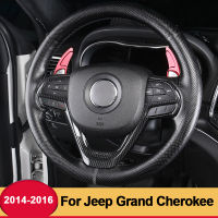 สำหรับ Jeep Grand Cherokee 2014 2015 2016 2017 2018 2019รถ ABS พวงมาลัยปุ่มกรอบฝาครอบ Auto อุปกรณ์ตกแต่งภายใน