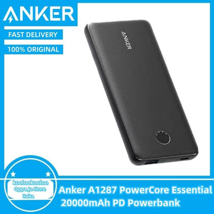 Anker PowerCore Essential 20000 PD Powerbank, Portable Charger, 20000mAh, 20