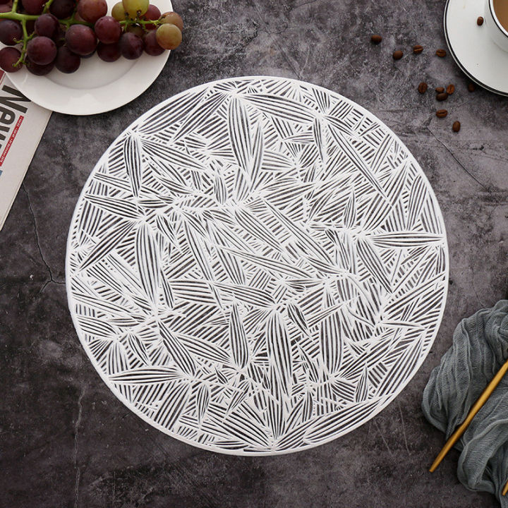 round-bamboo-leaf-insulation-pad-nordic-placemat-decorative-hollow-ins-home-kitchen-anti-scalding-table-place-mat