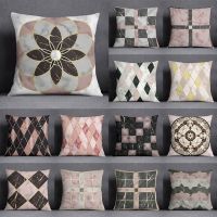 【CW】 Mosaic Marble Collection Print Pattern Pillowcase Office Cushion Cover