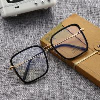 Big Frame Square Anti-blue Light Glasses Frame Oversized Optical Glasses Computer Eyewear Frame For Women amp;Men Square Eyeglasses