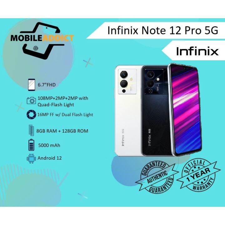 infinix note 12 pro 5g lazada