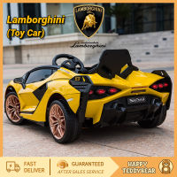 รถแบตเตอรีเด็ก Lambo รถเด็กนั่งแบตเตอรี่ รรถไฟฟ้าของเด็ก รถไฟฟ้า เด็ก(Toy Car) รีโมทคอนโทรล ขับได้ พร้อมไฟดนตรีและเข็มขัดนิรภัย