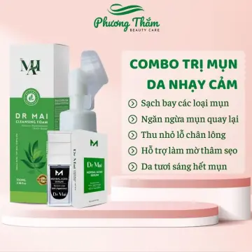 Thời gian thấy rõ hiệu quả khi sử dụng serum trị mụn dr mai là bao lâu?
