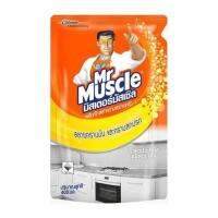 Home รีฟิลน้ำยาขจัดคราบไขมันครัว 400ML MR.MUSCLE น้ำยาทำความสะอาดพื้น