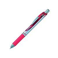 PENTEL ปากกาหมึกเจล Energel แบบกด 0.7 มม. สีแดง