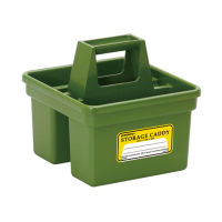 Penco Storage Caddy Small Green / กล่องจัดระเบียบสิ่งของแบบมีหูหิ้ว ขนาดเล็ก สีเขียวกากี แบรนด์ Penco จากประเทศญี่ปุ่น (HEB035-GN)