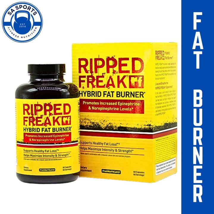 ORIGINAL RIPPED FREAK FAT BURNER VEGE CAPSULE HYBRID (60 CAPS) GREEN