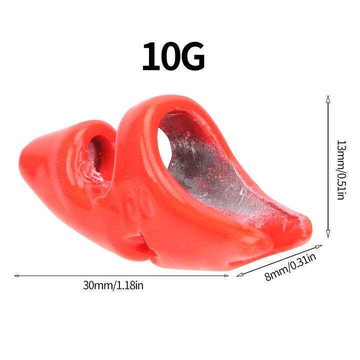 haqima2315-ที่คลุมคาง2ถุงเหยื่อล่อกุ้งตัวจมเหยื่อถ่วงน้ำหนักลดพร้อมหัวเข็มขัด-accessory15g-ตกปลา-0-5ออนซ์