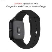 ❦✧ 20mm/22mm band For Amazfit GTS 2 2e strap GTS2 Mini GTR 42mm/47mm GTR2/2e silicone belt Bracelet correa Amazfit bip/pace strap