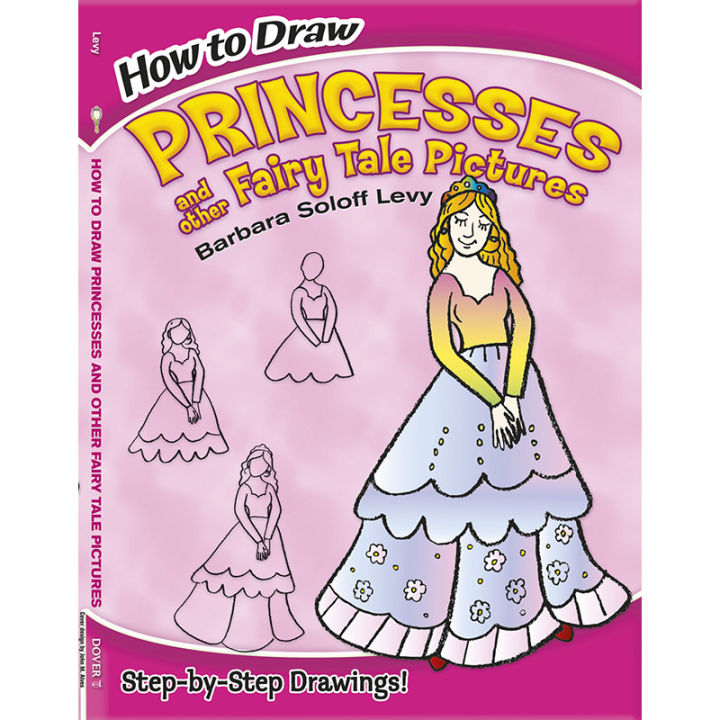 How to draw princesses and other fairy tale pictures? Childrens painting enlightenment, 6-11 years old, about seven days