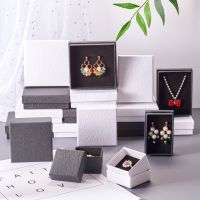 【hot】℡⊕◈  Cardboard Boxes Pendant Necklace Rings Earrings Jewelry Packing for Valentines Day