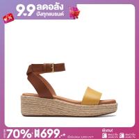 CLARKS รองเท้าส้นตึกผู้หญิง สไตล์ Casual Kimmei Ivy รุ่น CL W 26171871 สีน้ำตาล