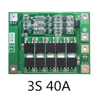 18650แบตเตอรี่ลิเธียม3S 40A BMS PCB แผ่นป้องกันโมดูลที่มีสมดุล,สว่านเจาะ40A 11.1V 12.6V