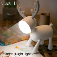 Uareliffe Reindeer Night Light With Fun Tail Switch USB Rechargeable Smart thumbnail