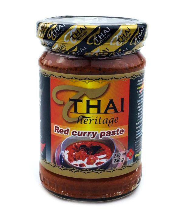 THAI HERITAGE Red Curry Paste 220 ml | Lazada PH