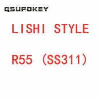 QSUPOKEY 1ชิ้นสไตล์ LISHI SS311 LISHI เครื่องมือ2 In 1ซ่อมแซม Lockmsith เครื่องมือสำหรับล็อค R55