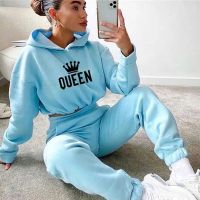 【DT】hot！ Hooded Tracksuit 2 Pieces Set Sweatshirts Pullover Hoodies Pants Sweatpants Trousers Outfits 2023