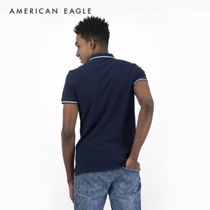 american-eagle-slim-fit-pique-polo-shirt-เสื้อโปโล-ผู้ชาย-ทรงสลิม-nmpo-018-9150-410