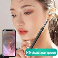 Smart Ear Cleaner Endoscope Spoon Camera Ear Picker Cleaning Wax Removal Visual Earpick Wifi Mouth Nose Otoscope Support Android