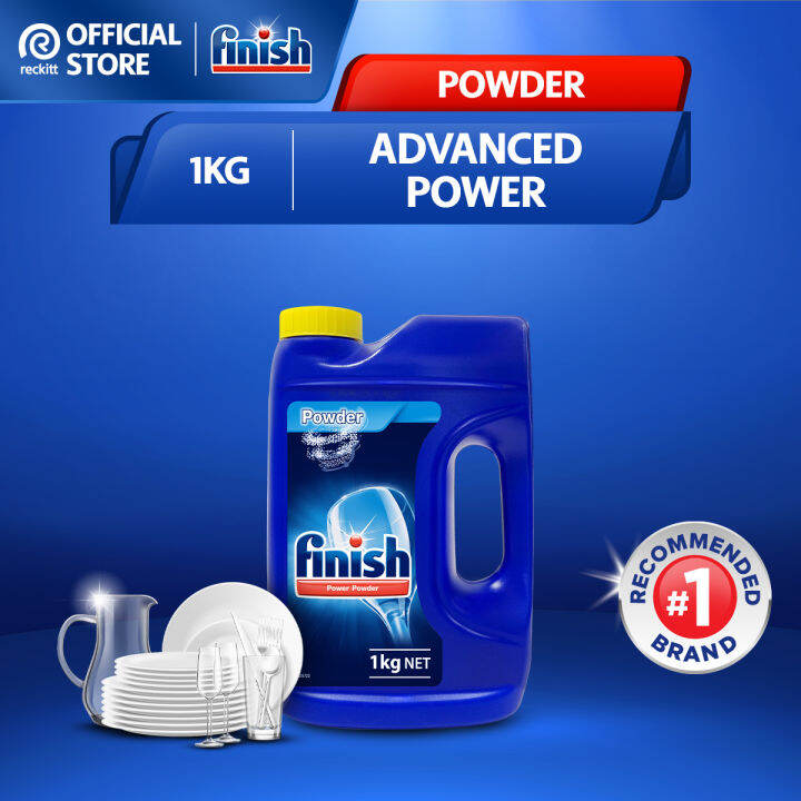 Finish Dishwasher Cleaning Powder (1kg) Lazada
