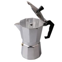 【CW】 Pot 50/150/300ML Aluminum Mocha Stovetop Espresso Maker Moka