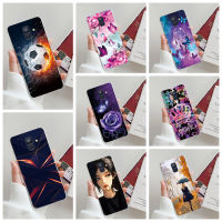 สำหรับ Samsung A6 2018 A6 Plus ดอกไม้ผีเสื้อน่ารักสำหรับ Samsung Galaxy A6 2018 A6 + Soft TPU ฝาครอบโทรศัพท์ปลอก