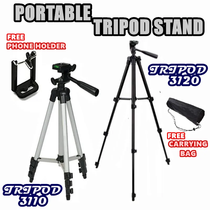 tripod 3110 lightweight portable aluminium