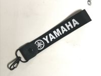 พวงกุญแจ SPORT พวงกุญแจยี่ห้อรถ พวงกุญแจผ้าสกรีน YAMAHA สีดำ