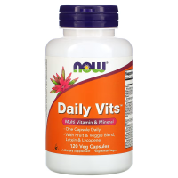 ? วิตามินรวมและแร่ธาตุ | NOW Foods Daily Vits, Multi Vitamin &amp; Mineral