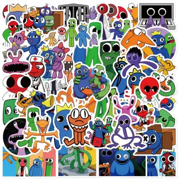 50pcs Doors Roblox Figure Stickers Decals Anime Figure Pvc 