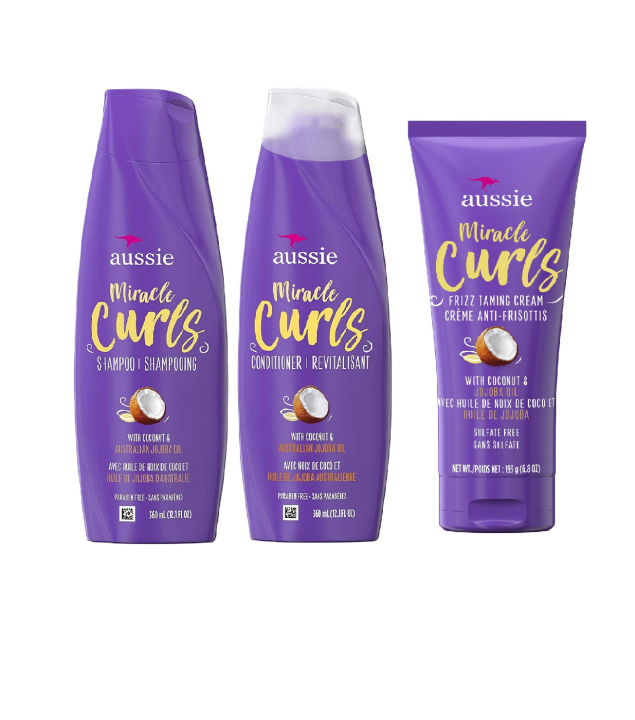 Ready Stock Aussie Miracle Curl Shampoo / Conditioner / Frizz Taming