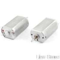 【❖New Hot❖】 ozbyyjf 2 Pcs 6400Rpm แรงบิดสูงทรงกระบอกไฟฟ้า Dc มอเตอร์เกียร์6V