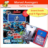 (In Stock) พร้อมส่ง *ลิขสิทธิ์แท้* Marvel Avengers Tattle Tales Board book
