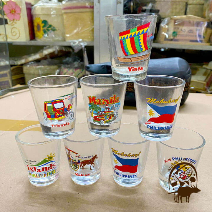 Shot Glass in Different Philippine Designs Lazada PH