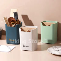 LikingStore กล่องเก็บช้อนส้อม กล่องเก็บตะเกียบ น่ารัก chopsticks storage box