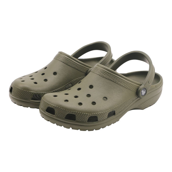 crocs-รองเท้าแตะยี่ห้อ-clogs-คลาสสิกกันลื่นรองเท้าลำลองผู้ชายและผู้หญิงรองเท้าแตะชายหาดรองเท้าลุยน้ำ
