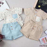 ELEGANT KIDS - ชุดเสื้อ+กางเกง น้องผู้ชาย สไตล์มินิมอล