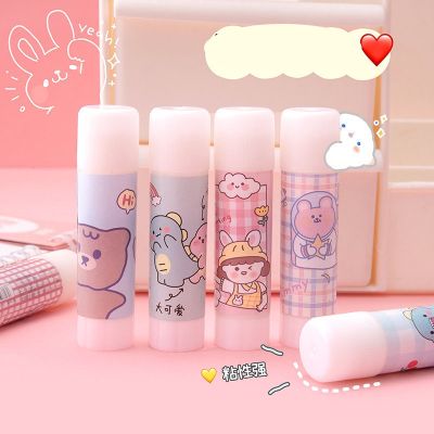 △❆ 32 pcs/lot Cartoon Animal Girl Solid Glue Stick Cute Glue For Paper Files Art DIY Office School Supplies Stationery gift
