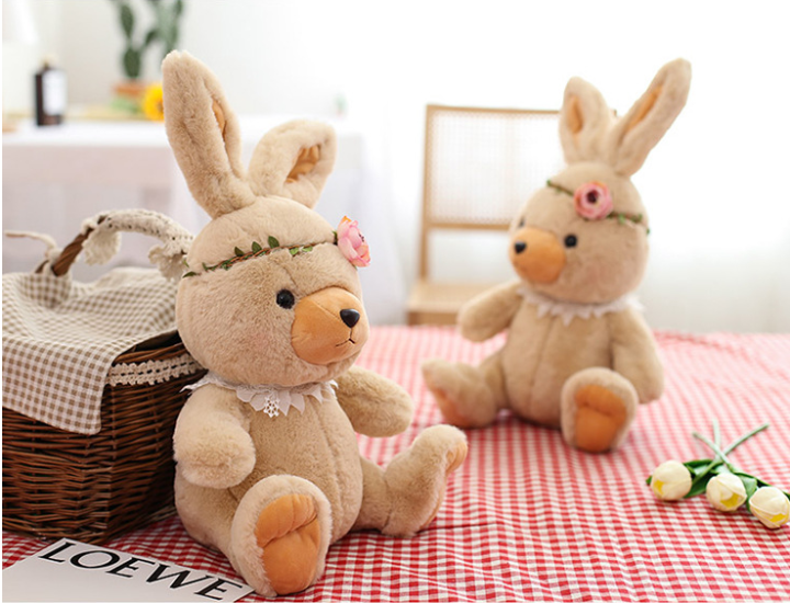 ตุ๊กตากระต่าย-ตุ๊กตาหมี-ตุ๊กตา-teddy-bunny-ตุ๊กตาให้แฟน-พร้อมส่งจากไทย