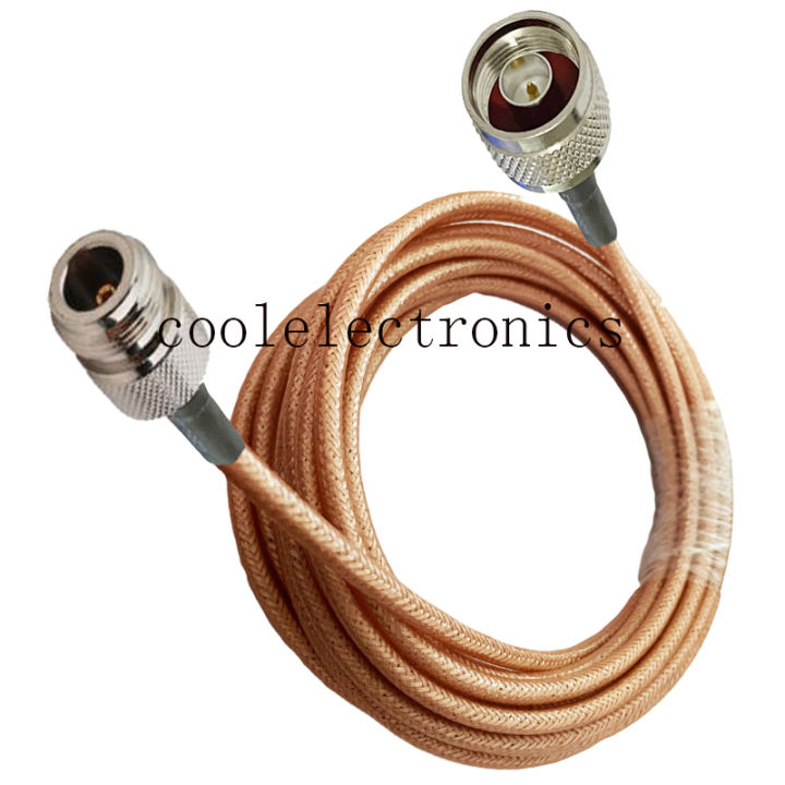 RG400 N Male to N Female Connector Double Shielded Copper Braid RF Coaxial cable 50ohm 10/15/20/30/50CM 1/2/3/5/10M