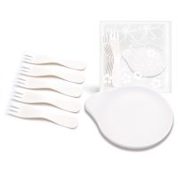 [COD] Cutlery Drop Dinner Plate and Fork Birthday