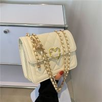 【Hot Sale】 High-end chain bag womens 2021 new summer all-match trendy fashion Messenger ins shoulder square