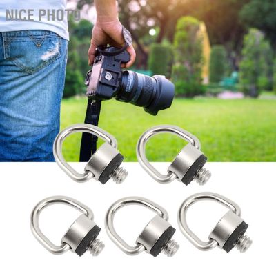 Nice photo 5PCS UNC 1/4 20 Camera Sling Screw C Shaped Stainless Steel Connecting Adapter for Shoulder Straps