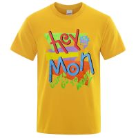 Hey Mon Cotta Go To Work Cute Print Tshirt Men Cotton Tee Clothes Clothes Breathable Mens Gildan