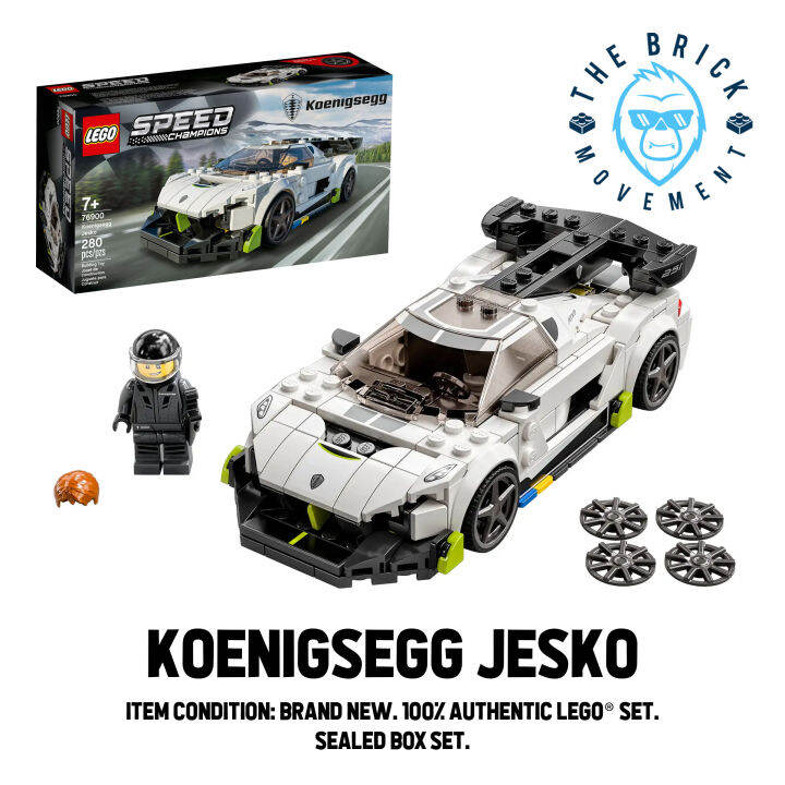 LEGO® SPEED CHAMPIONS 76900 Koenigsegg Jesko Set | Lazada PH