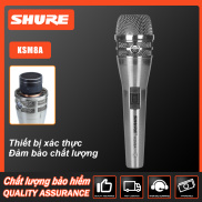 Micro Karaoke Có Dây Shure KSM8A, Micro Hát Karaoke Có Dây Chống Hú