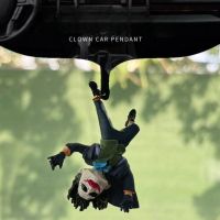 【CC】❣﹉☃  Car Pendant The Joker Hanging Acrobatic Clown Anime Figure Ornaments Rearview Mirror Interior Decoration Accessories Gifts